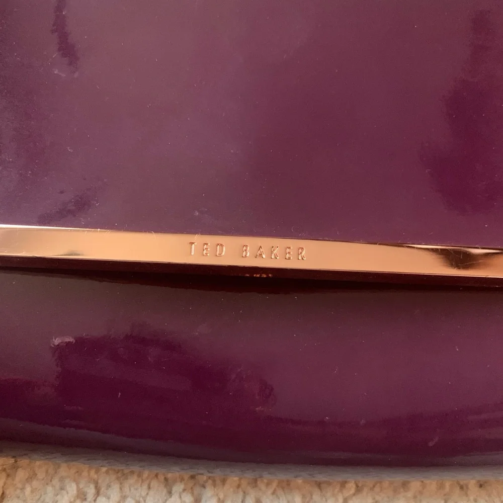 Ted Baker burgundy crossbody - Picture 2 of 5